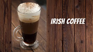 Irish coffee recipe made at home [upl. by Ahsart444]