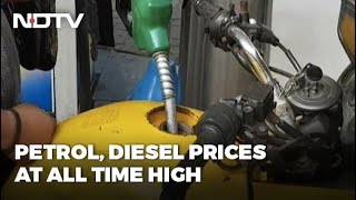 Petrol Diesel Prices Touch AllTime Highs Across Metros [upl. by Attekal]