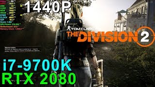 The Division 2 RTX 2080 amp 9700K 48GHz  Ultra  1440P [upl. by Letnuahs]