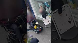 Pensioner on mobility scooter rams man in row over ‘last pasty’ itvnews news devon [upl. by Eveivenej903]