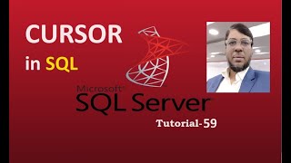 SQL Server Tutorial59  Cursor in SQL  Aksadur  Bangla [upl. by Ahcilef]