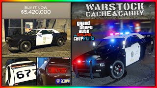 NEW GAUNTLET INTERCEPTOR How To Unlock POLICE Cop Car GTA 5 Chop Shop DLC GTA Online Update [upl. by Hallee]