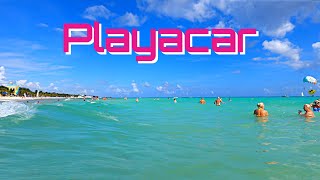 Mexico 🇲🇽 Playacar Beach 🏖️ Playa Del Carmen Riviera Maya [upl. by Savdeep]