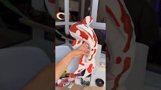 KOI FISH 🐠 Papiermâché  Part 2 shorts diycrafts handmade homedecor diyprojects diy craft [upl. by Serrell]