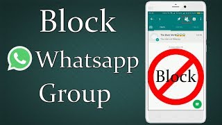 How To Block WhatsApp Group on Android [upl. by Lakim]