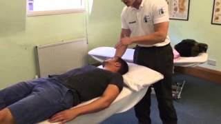 Neck Manipulation  OA and AA Osteopathic manipulation wwwomttrainingcouk [upl. by Bal587]