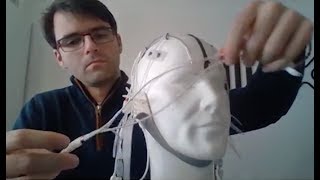 Setting up the Electroencephalography EEG Cap for BITalino [upl. by Belayneh366]