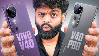 vivo V40 Pro vs vivo V40  Best Camera Smartphones [upl. by Orelie97]