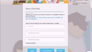 Registro Elettronico Famiglie primo accesso [upl. by Arvell]