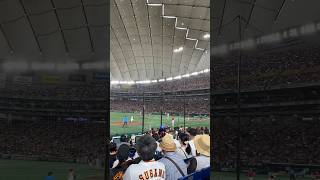 Carp Hiroshima VS yomiuri giants baseball japan tokyo 野球 広島 巨人 hiroshimacarp yomiurigiants [upl. by Aneek]