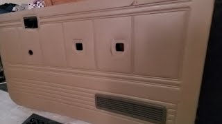 MAZDA B2000 GETS CUSTOM DOOR PANELS [upl. by Aiyt]