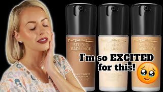 NEW MAC STUDIO RADIANCE SERUM POWERED FOUNDATION REVIEW  2 DAY WEAR TEST  Steffs Beauty Stash [upl. by Hulton]