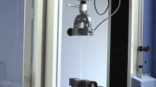 Mecmesin MultiTesti Tensile test on Surgical Glove material  Video by Mecmesin [upl. by Alten]