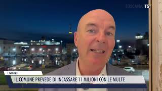 20241120 LIVORNO  IL COMUNE PREVEDE DI INCASSARE 11 MILIONI CON LE MULTE [upl. by Esoryram]