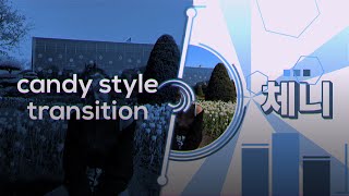 CANDY STYLE TRANSITION on alight motion  tutorial 32 [upl. by Aramoix]