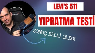 LEVIS 511 Yıpratma Testi Sonucu [upl. by Enelcaj]