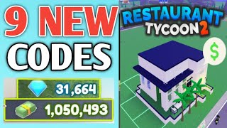 JANUARY⚡RESTAURANT TYCOON 2 CODES 2024  ROBLOX RESTAURANT TYCOON 2  RESTAURANT TYCOON 2 CODE [upl. by Habas]