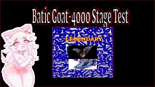 Batic Goat4000 Stage test [upl. by Eylatan470]