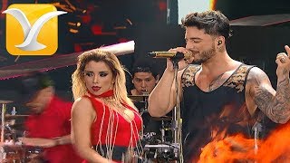 Maluma  La temperatura  Festival de Viña del Mar 2017 HD 1080p [upl. by Annawd558]