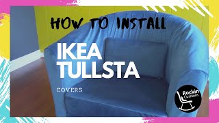 ✨ How to Install your IKEA Tullsta Slipcover [upl. by Cyrano]