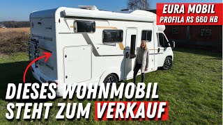 Verkauft Wohnmobil wegen Wechsel zu verkaufen ➡️ Eura Mobil Profila P RS 660 HB [upl. by Siseneg]