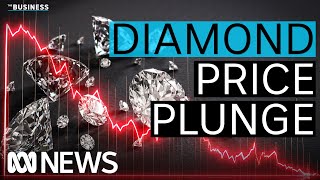 Why diamonds are getting cheaper  The Business  ABC News [upl. by Aillimac]