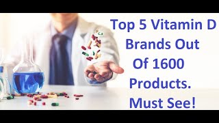 7 Best Vitamin D Supplements A Detailed List Our BestRanked Choices [upl. by Ailime682]