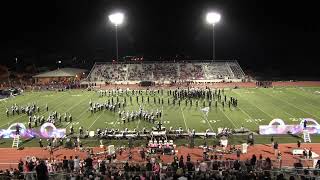 20241011  VHS Band amp Vision Dance Company halftime performance  Monroe Stadium [upl. by Eicnan]