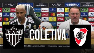 ENTREVISTA COLETIVA  GABRIEL MILITO e DEYVERSON  GALO x RIVER PLATE COPA LIBERTADORES 🎙️ [upl. by Halverson946]