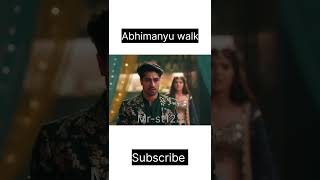 Abhimanyu walk and harshad walk viralshorts harshad pranali abhira shivangi joshi yrkkh durga [upl. by Anivid]