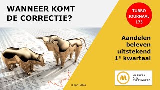 Wanneer komt de correctie  173 Turbo Journaal AEX [upl. by Aicelef]