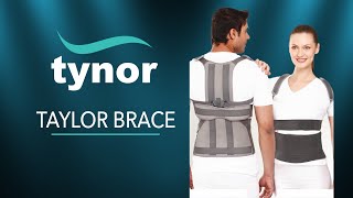 Tynor Taylor Brace A13 for supporting and immobilizing the spine to keep it in nuetral position [upl. by Notsehc]