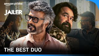 Name a more iconic duo  Jailer  Rajinikanth Mohanlal  Prime Video India [upl. by Dde]