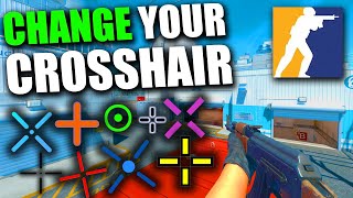 How to Change Crosshairs in CS2  Best Crosshair Codes [upl. by Tamberg]