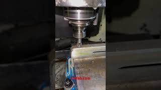 CNC VMC TAPPING M19x075 cncmachine cncmachine machining [upl. by Werdnaed144]