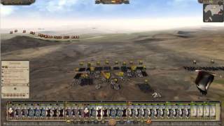 Total War Attila 東ローマ帝国1648 vs ササン朝ペルシャ1464 エデッサ [upl. by Ekal756]