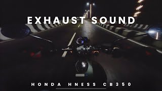 Honda Hness cb350  Night Ride Kanta toli Flyover  POV Pure Riding Sound  GoPro Hero 11 [upl. by Habeh385]