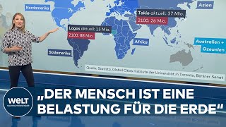 8MILLIARDENMARKE Weltbevölkerung – quot2080 soll Maximum bei über 10 Mrd Menschen erreicht werdenquot [upl. by Goldia599]