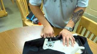 How to reupolster a motorcycle seat with inexpensive fabric [upl. by Bard]