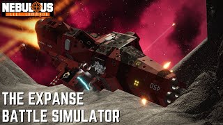 Nebulous Fleet Command  Extremely Deep The Expanse Combat Simulator [upl. by Enomahs]