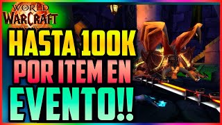 🔥COMO CONSEGUIR HASTA 100K EN ITEMS CON EL EVENTO OCTUBREDANTAESwarcraft [upl. by Annahsirhc371]