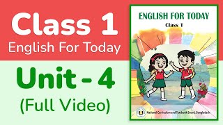 Class 1 English  Unit 4 Full Video  Questions and Answers [upl. by Eicrad]