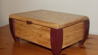 Making a Wooden Jewellery Box [upl. by Irrep244]