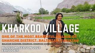 KHARKOO VILLAGE  ONE OF THE MOST BEAUTIFUL VILLAGE  GHANCHE DISTRICT  BALTISTAN PAKISTAN [upl. by Sunev397]