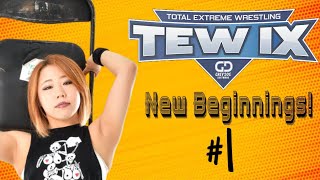 New Beginnings  Wrestle1 Joshi Japan TEW IX 1 [upl. by Anaek338]