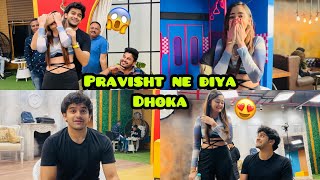 😭 Pravisth ne de diya Dhokha 🥺 Podcast shoot karne Mumbai aai Bindass Kavya amp Ho gaya Prank [upl. by Attolrahc]