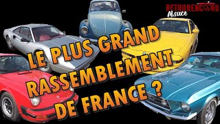 Le plus grand rassemblement de voiture ancienne en France  2024 [upl. by Imaon801]