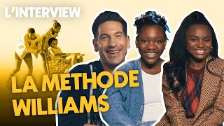 LINTERVIEW  Léquipe de LA MÉTHODE WILLIAMS Saniyya Sidney Demi Singleton Jon Bernthal [upl. by Roobbie]