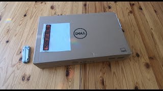 DELL XPS 13 9370 REAL Unboxing in English [upl. by Acirema260]