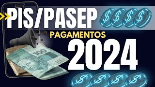 PAGANDO HOJE PISPASEP E ABONO SALARIAL 2024 [upl. by Eyaf]